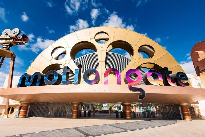 Experience the magic of cinema as you enter Motiongate Dubai where iconic movie worlds come alive inviting adventure seekers and families for a day filled with movie-inspired fun.